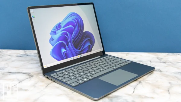 White EliteBook Laptop